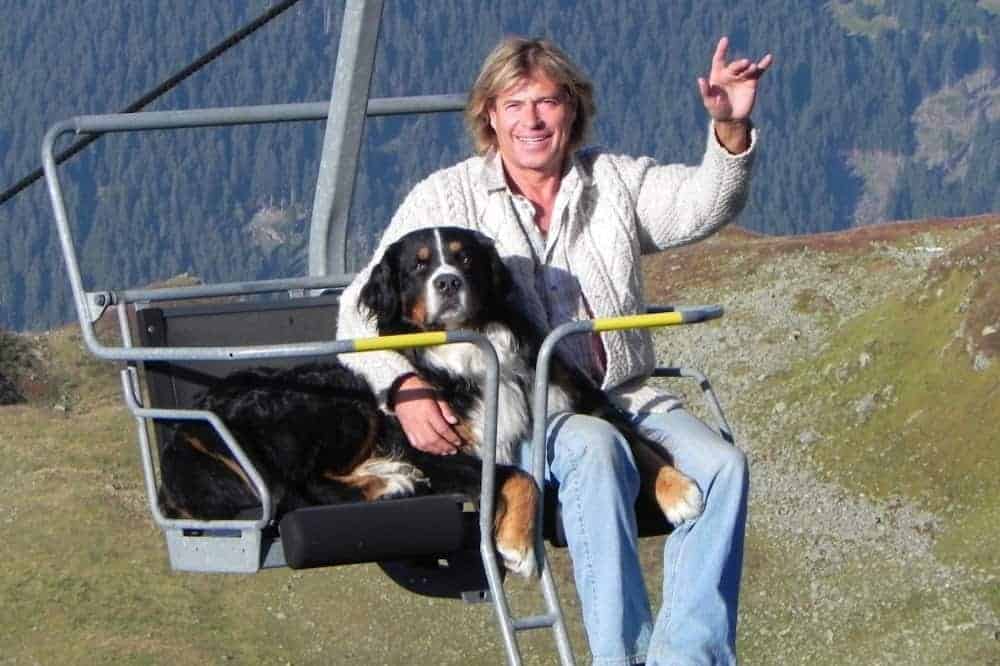hansi-bernersennen-hund-lift hansi hinterseer berner sennenhund hund skilift